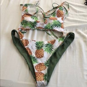 Brand new two piece bathing suit
